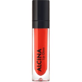ALCINA Lip Gloss Shiny Red - Intense Colour Shine and Visually More Lip Volume - Lip Care with Hyaluronic Acid and Nourishing Oils from Dragon Fruit and Green Tea Seeds