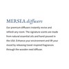 MERSEA Luxury Glass Diffuser - Scented Oil Diffuser, Voyager, 3.4