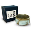 Matcha bowl Chawan, Mino Yaki Pottery Japanese Matcha Tea Cup,