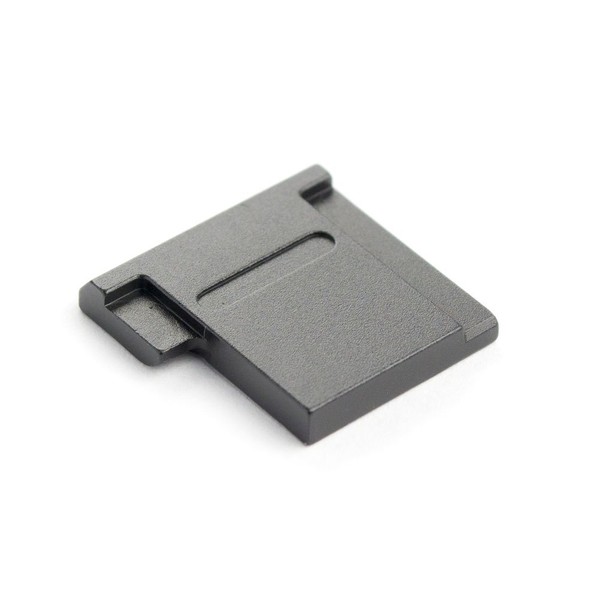 Elefront Black Metal Hot Shoe Cover Cap Protector for Canon