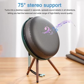 Upgraded Wood Stand for Bang & Olufsen Beoplay A1 2nd Gen/Beosound A1 Wireless Bluetooth Speaker, Desktop Kickstand Holder(Green)