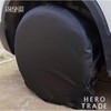 Hiro World Trade Car Wash Tire Cover Set of 4