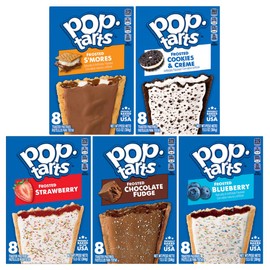 Kellogg's Pop, Tarts 5 great flavors