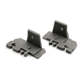 Printbtw Ersatz Endkappe passend für Velux Rollo 948595 DKL DG DJ RFL (Grau)