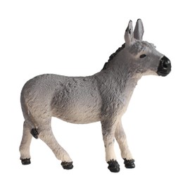 Deluxebase Mini Animal Adventure Replica - Donkey from Small sized realistic toy figure that makes an ideal farm animal toy for kids