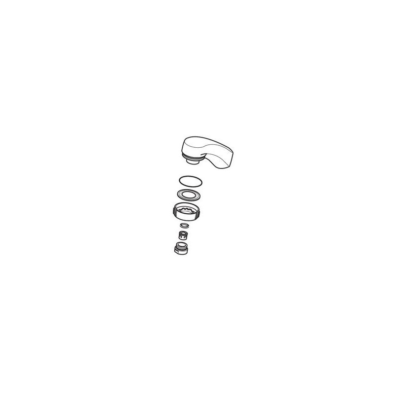 [HC742DW]KVK Old MYM FA547T8 Shower Head White