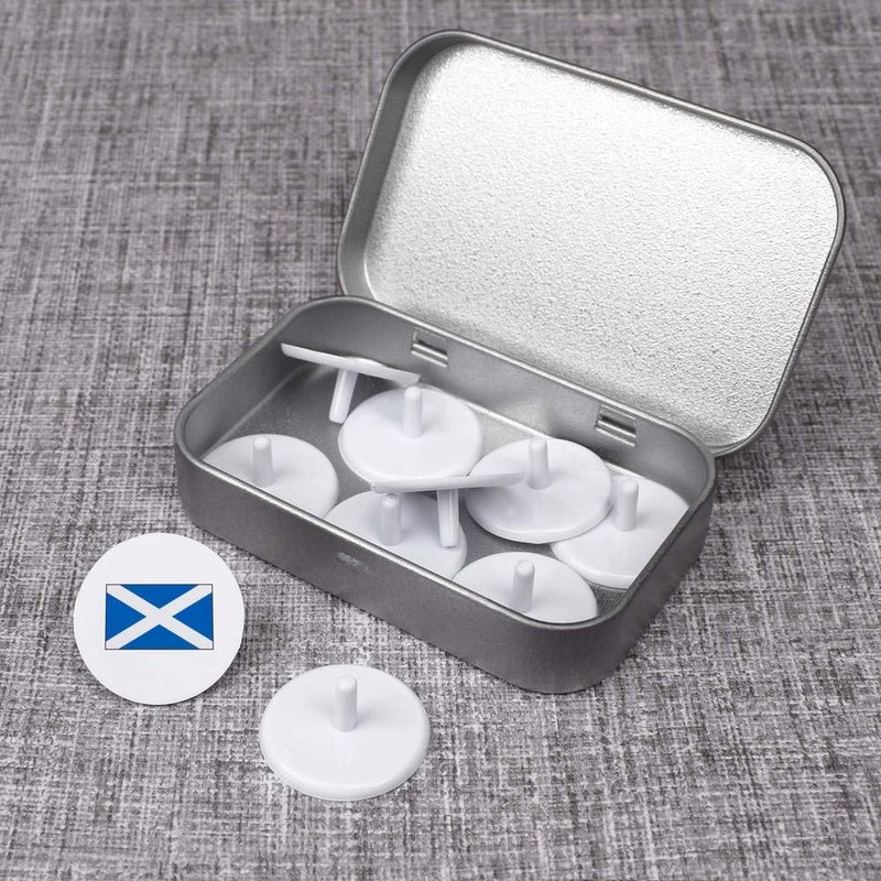 Azeeda 'Scottish Flag' Golf Markers Gift Set (GO00028492)