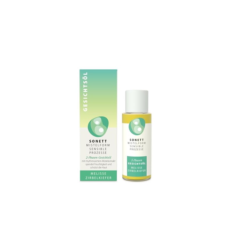 2-Phasen-Gesichtsöl Melisse-Zirbelkiefer, 50 ml, vegan