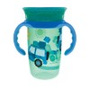 Vaso con Borde 360° - con Asas Removibles Camionetas/Verde