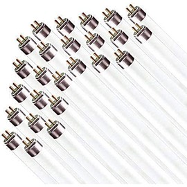 Circle (25 Pack F17T8/841 17W 24 Inch T8 Fluorescent Tube Light Bulb, 4100K Cool White, Medium Bi-Pin (G13) Base, 17 Watt T8 Light Bulbs