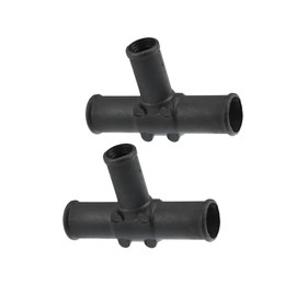 HEROFFIX 2 Pcs Heater Hose Tee Connector for Toyota Land Cruiser 1992-2007 for Toyota Sequoia 2001-2007 for Toyota Sienna 2004-2007 HVAC Heater Hose Tee 87248-60460 Replace Parts