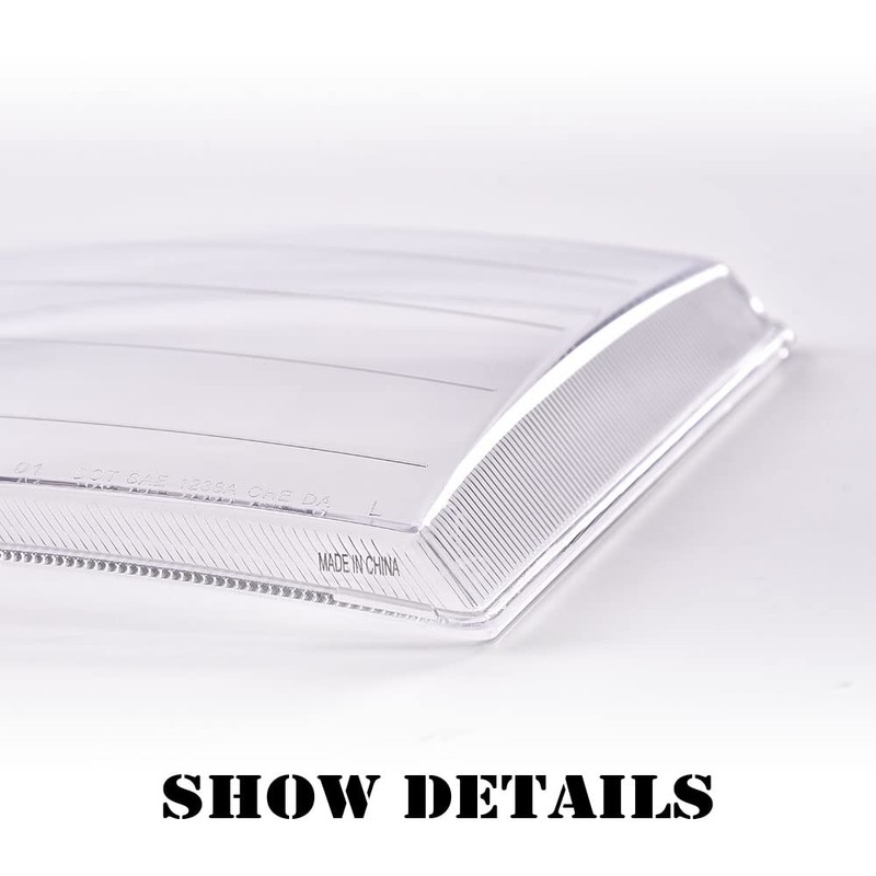 PIT66 Headlight Lens Cover, Compatible with 1997-2004 Ford F150 Expedition