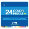 Tombow Colored Pencils, 24 Colors, Elementary School Students, ippo! (Sliding
