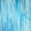 Wissmach Stained Glass Sheet: Sky Blue Wisspy Opal by BiNARi Glass Studio