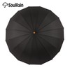 SoulRain 16 Ribs 48" Stick Umbrella Auto Open Solid Color