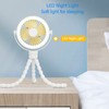 Outdoor Baby Stroller Fan Portable Handheld Cooling Fan Clip On