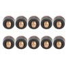 10PCS Screw-on Billiard Cue Tips Billiards Rod Stick Replacement Parts