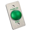 UHPPOTE Stainless Steel Panel Push to Exit Button for Door