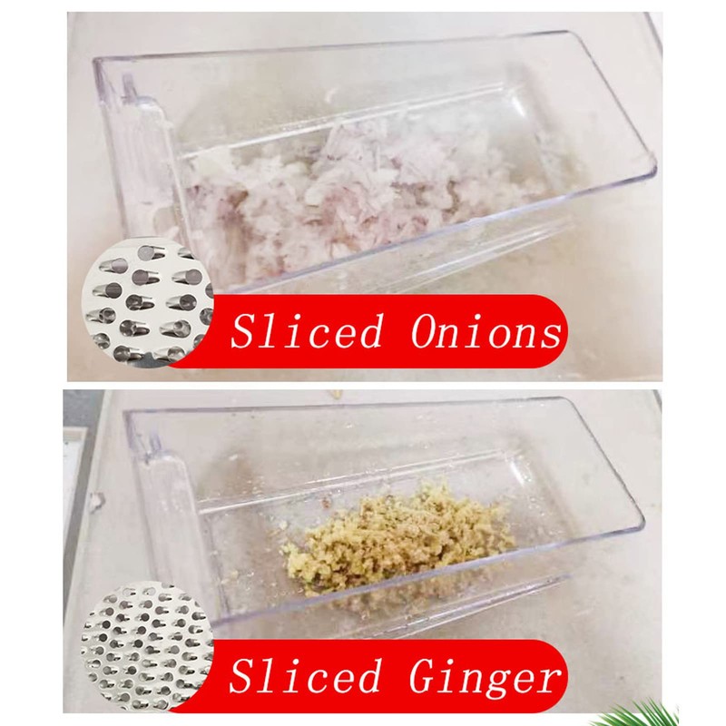 Professional Cheese Grater, Stainless Steel Box Grater with Container, XL
