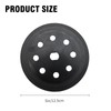 Ollanoos 125mm Sander Backing Pad Replacement Kit, 8 Holes Sanding