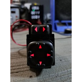 OEM Replica 1999-2002 Silverado Sierra Tahoe Mirror Control Switch (Red Led)