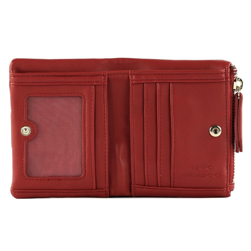 VALENTINO Ocarina VPS3KK105R Zip Around Wallet; Colour: Red, red, One