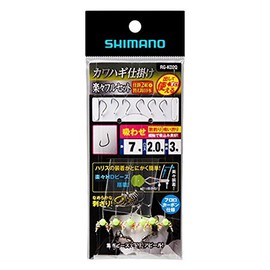 Shimano (SHIMANO) Easy Full Set for Flatfish Fishing, Baiting (2-Piece Set + 10 Replacement Hooks) No. 7.0 RG-KD2Q