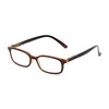 Rectangle Reading Glasses in Brown by Readers.com | The Brookside
