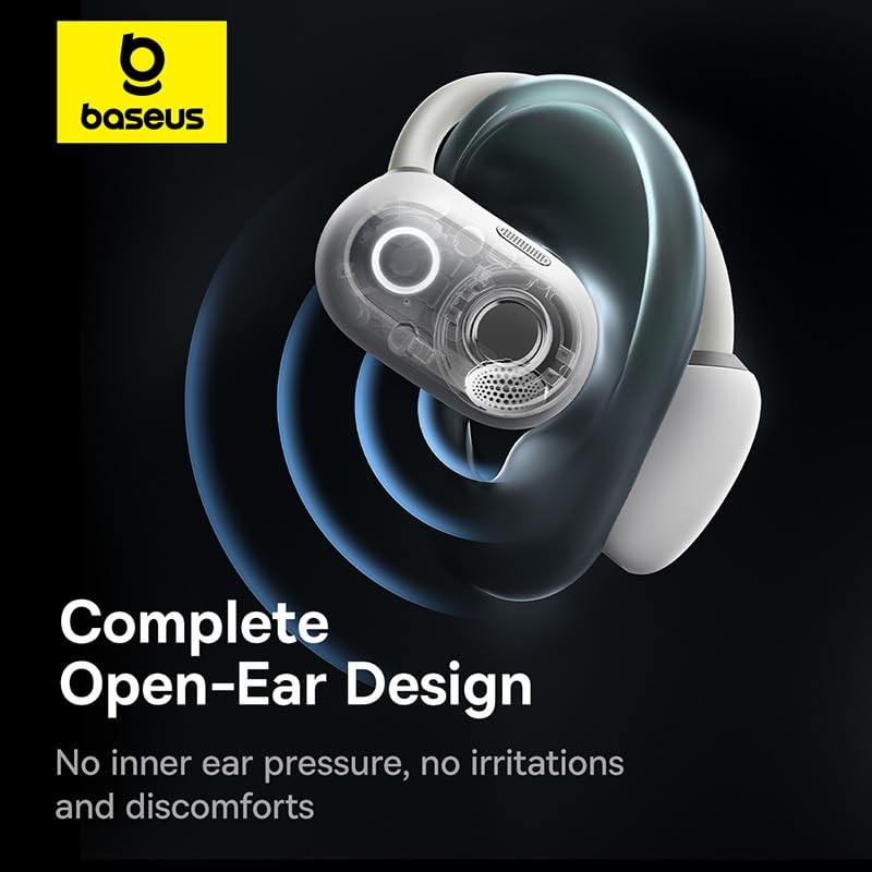 Baseus Eli Sport 1 Open Ear Auriculares Bluetooth para Correr,