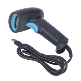 Wired Barcode Scanner High Accuracy Quick Response Smart Voice QR Code Reader for Inventory Supermarket Warehouse