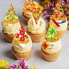 Pizza Party Cupcake Toppers 48Pcs Pizza Cupckae Toppers Fast Foot
