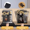 MinBoo Bamboo Appliance Slider,Sliding Tray for Coffee Maker, Kitchen Countertop