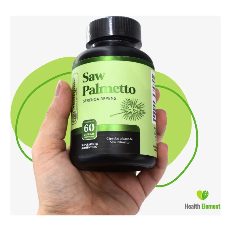 Saw Palmetto Cápsulas Salud Próstata 1000 Dura Mes Momosie