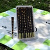 PLLOVOR Black Paper Straws, 75 Pack, Party and Event Supplies