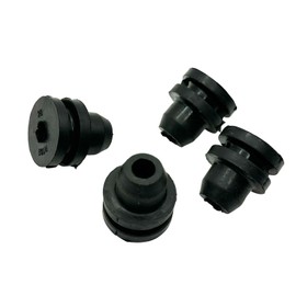 HLVEAUTO 4pcs Upper Lower Rubber Cushion Bushing Radiator Mount Insulator for Nissan Xterra Pathfinder Maxima Frontier 350Z for Infiniti EX35 FX35 FX45 FX50 G35 QX50 QX70 Replace 21508-4P000