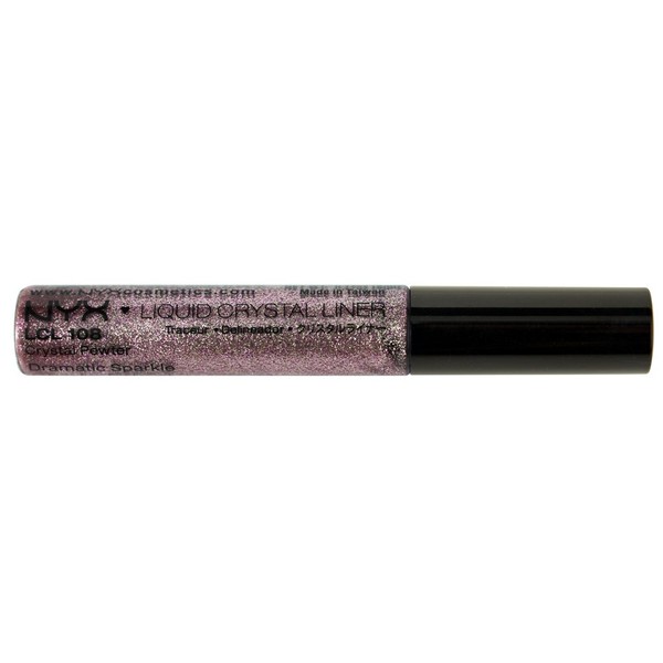 NYX Professional Makeup Liquid Crystal Liner, Crystal Pewter, 0.384 Ounce