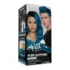 Splat Pure Sapphire Semi Permanent Hair Dye Kit with Bleach,