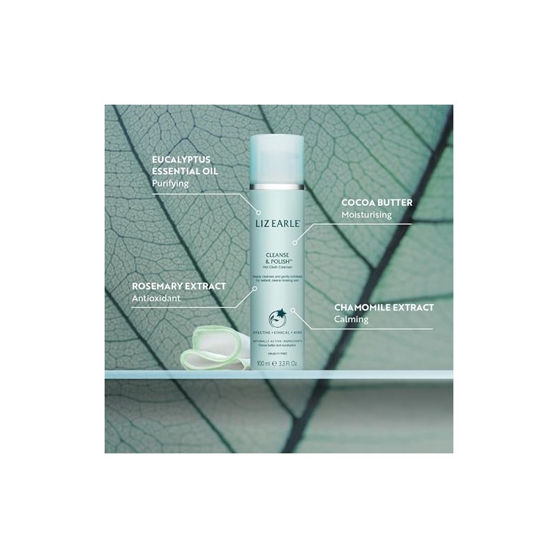 Liz Earle Cleanse & Polish™ Hot Cloth Cleanser, All Skin