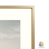 Mat Board Center, 8x10 Aluminum Picture Frame - Displays 5x7
