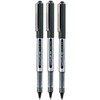Uni Ball Black Eye Micro Rollerball Pen 0.5mm Metal Nib