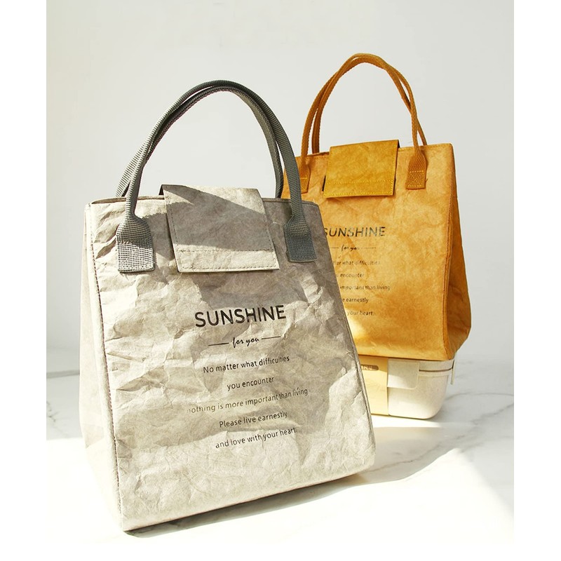 Paperlike Lunch Bag, Insulated Bag, Lunch Bag, Lunch Bag, Lunch