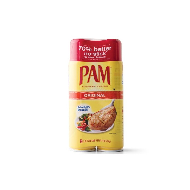 PAM No-Stick Cooking Spray - 2/8oz cans