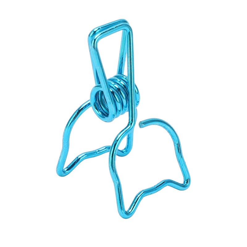100Pcs Cat Binder Clamps Cute Kitten Shape Strong Clamping Durable