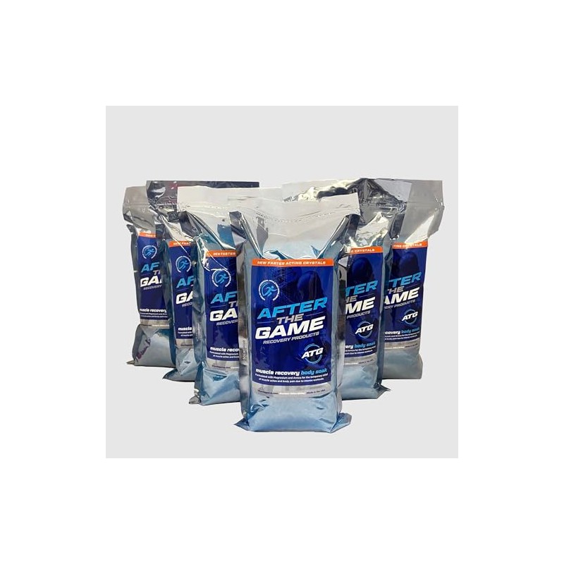 After The Game Soaking Crystals, 6 Pack of 32oz Bags