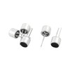 A ABSOPRO Pack of 5 Electret Microphone Inserts 6050 PCB