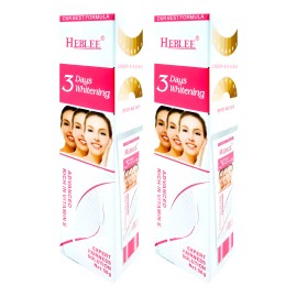 Crema Aclarante Blanqueadora Heblee Con Vitamina E 2pack 50g Mixta Día/noche