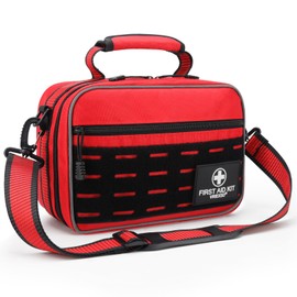 VRIEXSD Premium 450 Piece Large First Aid Kit for Home, Travel, Camping, Car, Hiking & Outdoor Emergencies - Emergency Medical Kits, Home & Businesses Medical Supplies