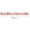 LeZakaa Strawberry Wrapping Paper Roll, Pink Red Sweet Strawberry Design