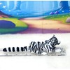 2pcs 3D Printed Tiger, Animal Creature Flexible Tiger Toys, 6.5