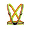KQHOMEI Reflective Vest, Safety Vest, High Visibility, Adjustable, Orange, Reflective